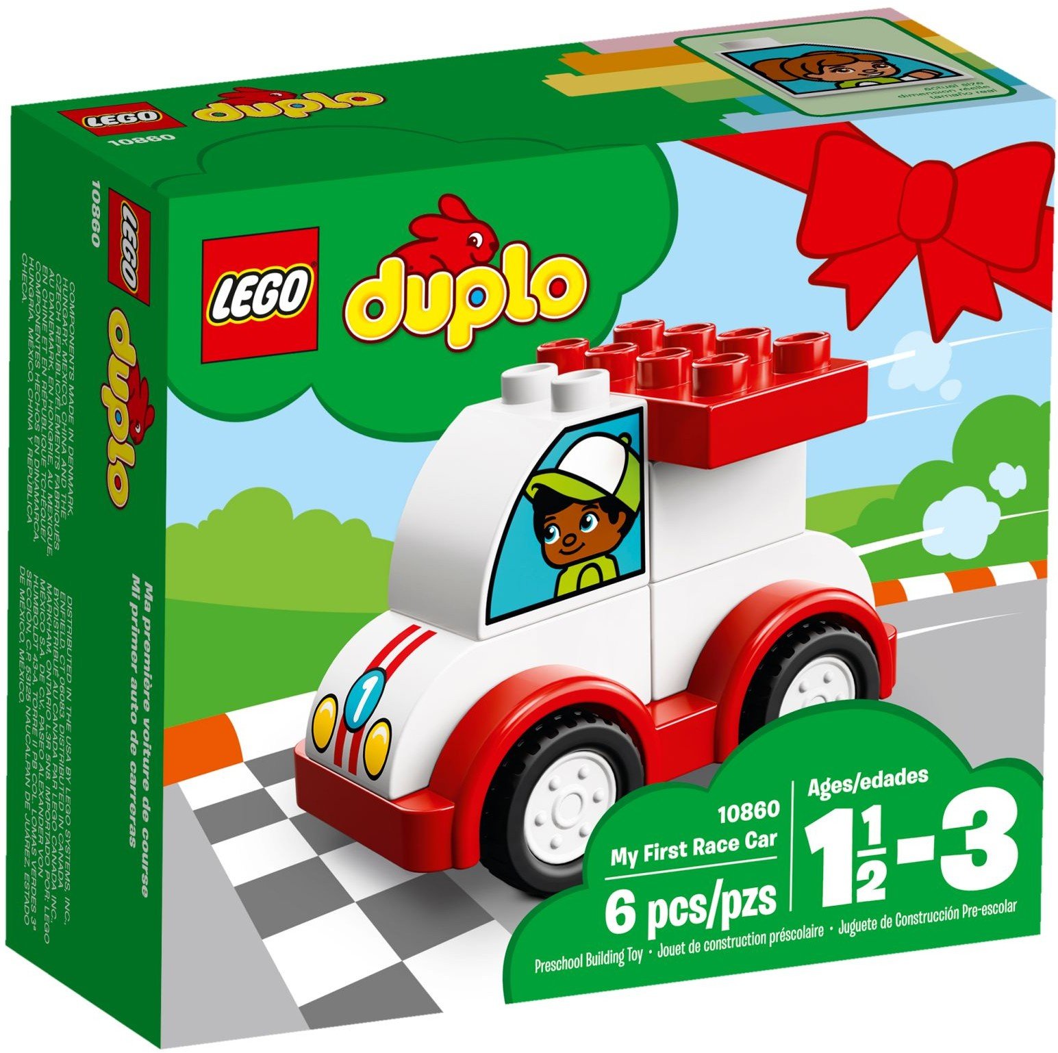 Іграшка LEGO DUPLO My First Race Car, фото №3
