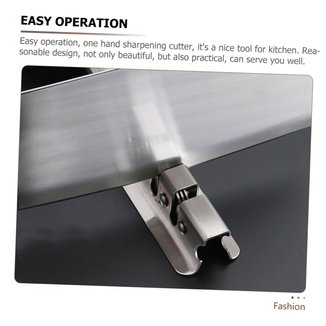 Точилка для ножниц и ножей из нержавеющей стали эргономичная ручная, фото №6