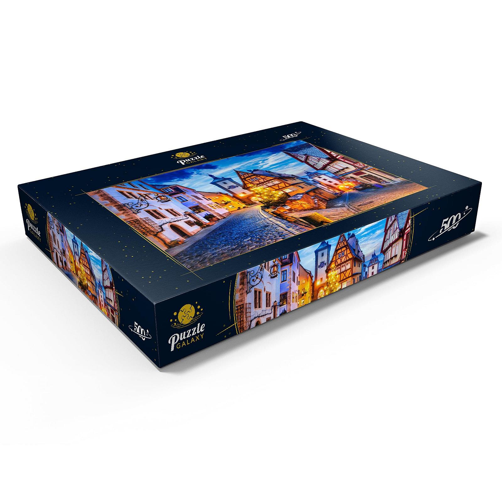 Пазл MyPuzzle Special Collection by Puzzle Galaxy Rothenburg ob der Tauber at Night 500 элементов 48 x 34 см, фото №3