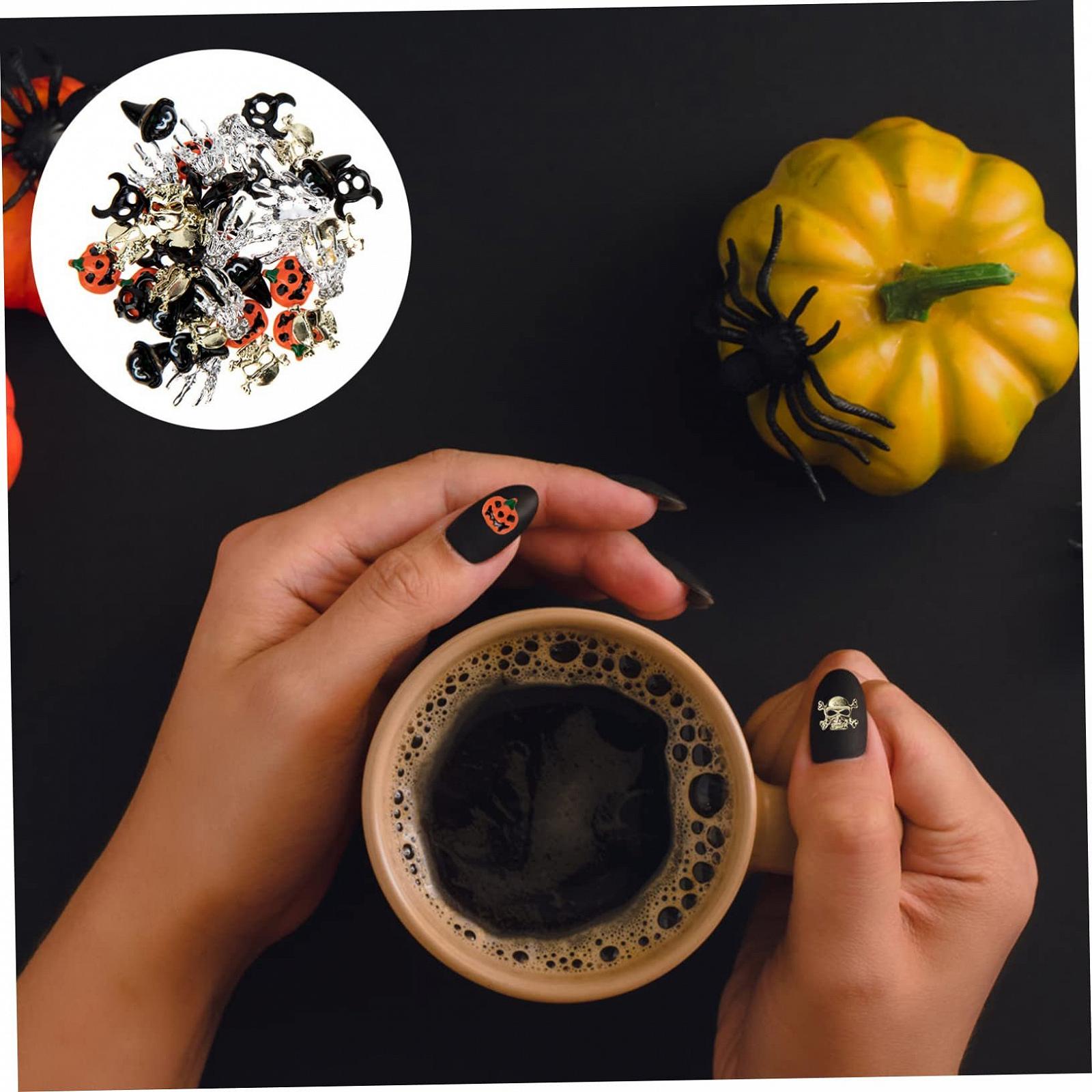 Стрази для нігтів Healeved, 200 шт, Хелловін, фото №7