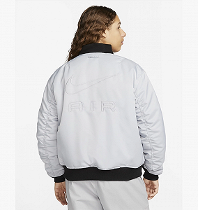 Бомбер Nike Air L серый synthetic.ua - Фото 1