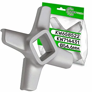 Купити Ніж для м'ясорубки Kenwood ONIX TECH KW714431 54.6 мм Нержавіюча сталь - Фото 1 Ніж для м'ясорубки Kenwood ONIX TECH KW714431 54.6 мм Нержавіюча сталь - Фото 1