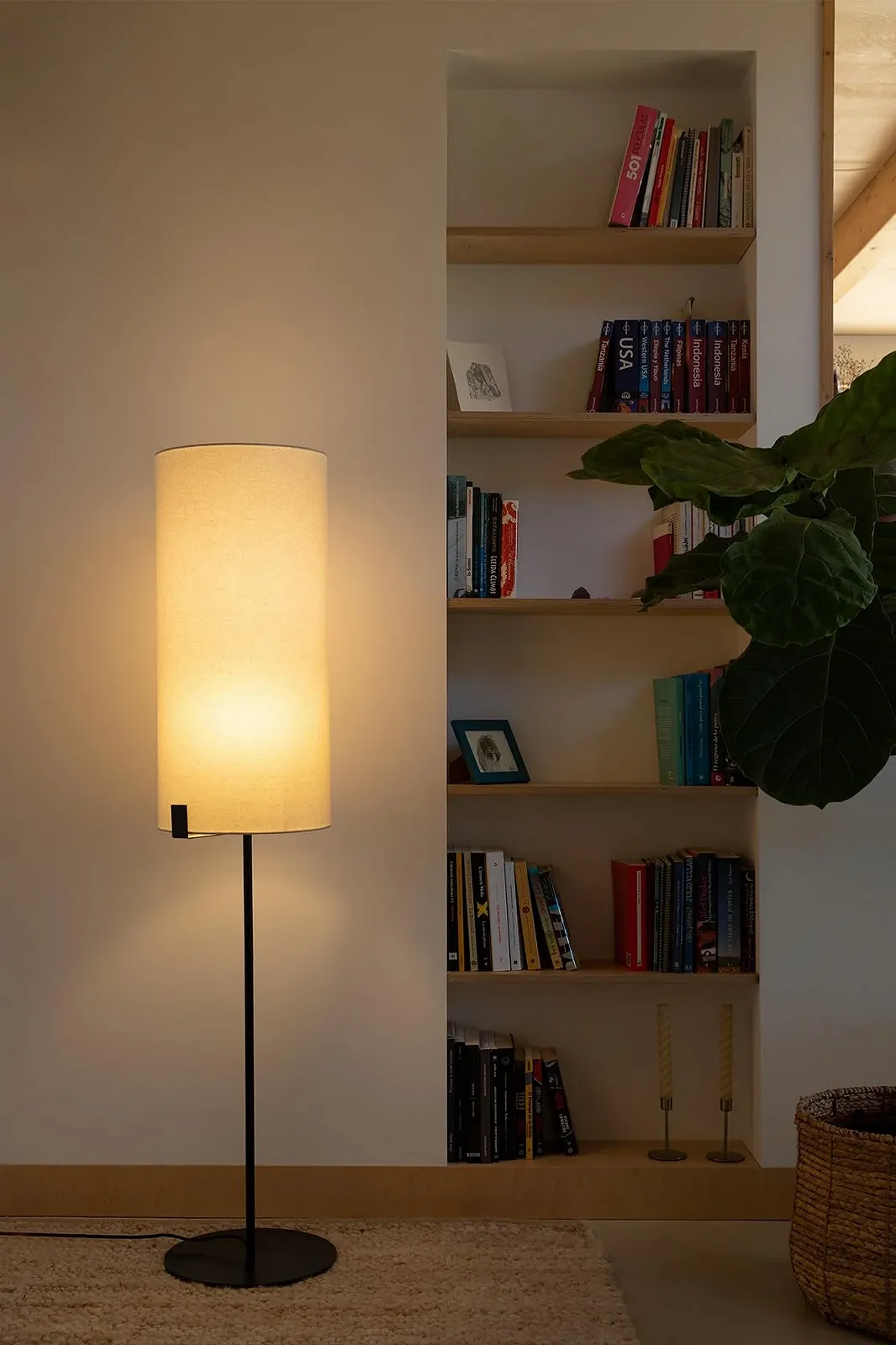 Настільна лампа Faro NILA Matte Black Cream, фото №2