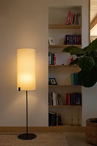 Настільна лампа Faro NILA Matte Black Cream synthetic.ua - Фото 1