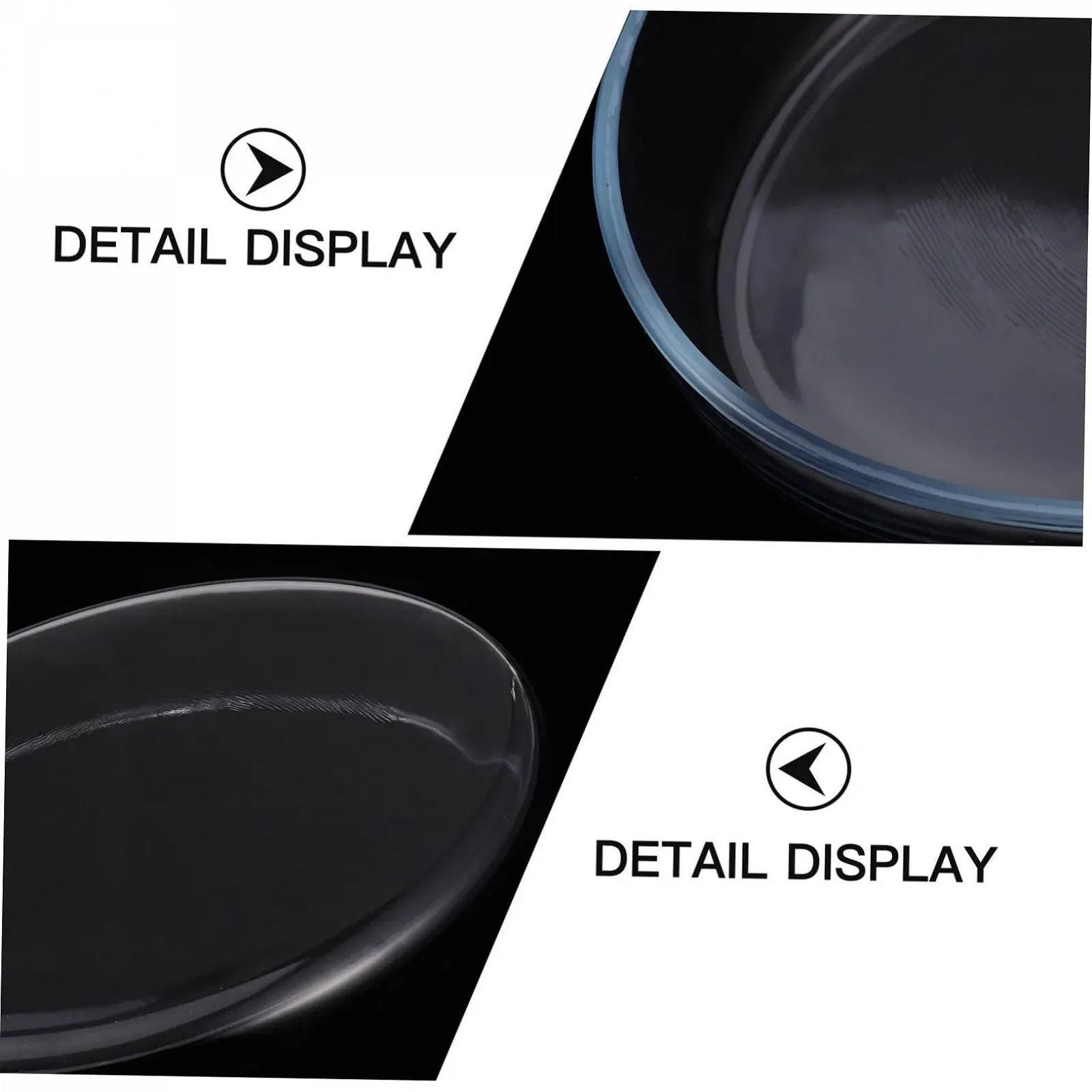 Стеклянная форма для выпечки SOIMISS Жаростойкая Закаленное стекло 1,6 л, фото №4