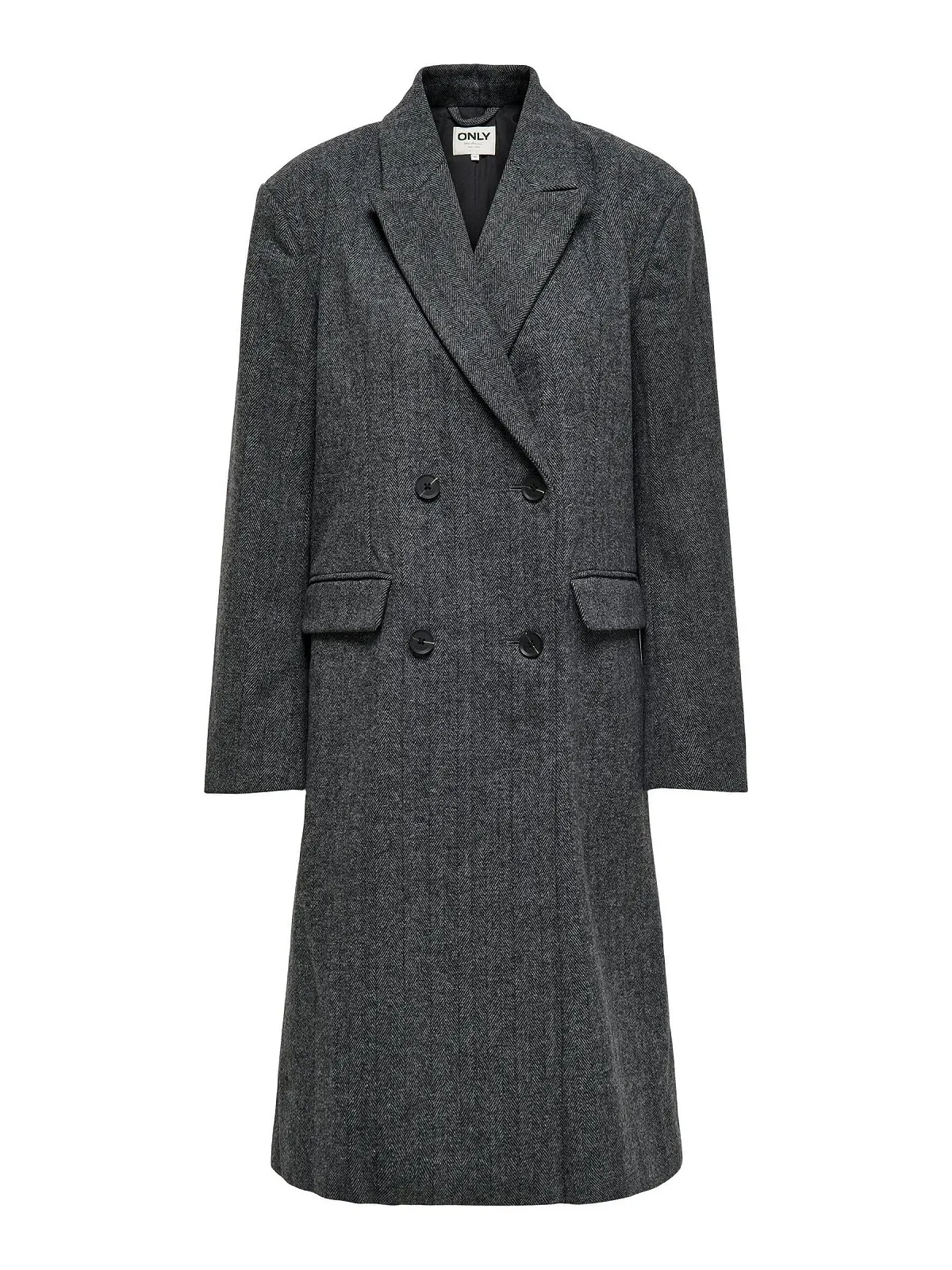 Пальто ONLY Onlwilla L/S Long Herringb Coat PNT Noos Женское, фото №1