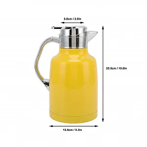 Термос глечик для кави Insulated, Нержавіюча сталь, Жовтий synthetic.ua - Фото 1