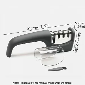 Професійне ручне точило для ножів 4-ступеневе багатофункціональне для ножів та ножиць Quick Sharpener synthetic.ua - Фото 1