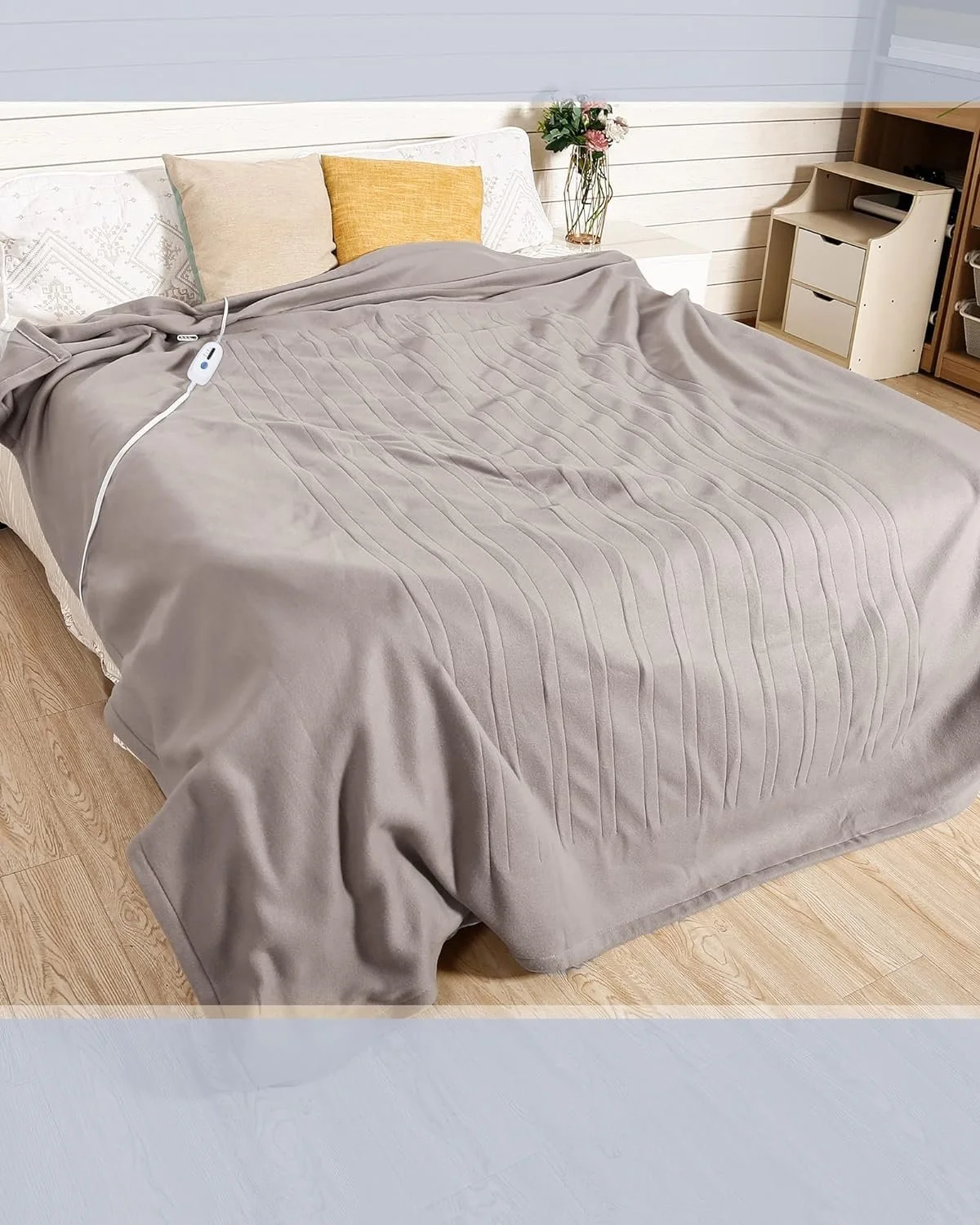 Электрическое одеяло McJaw 180 x 130 см Серый, фото №7