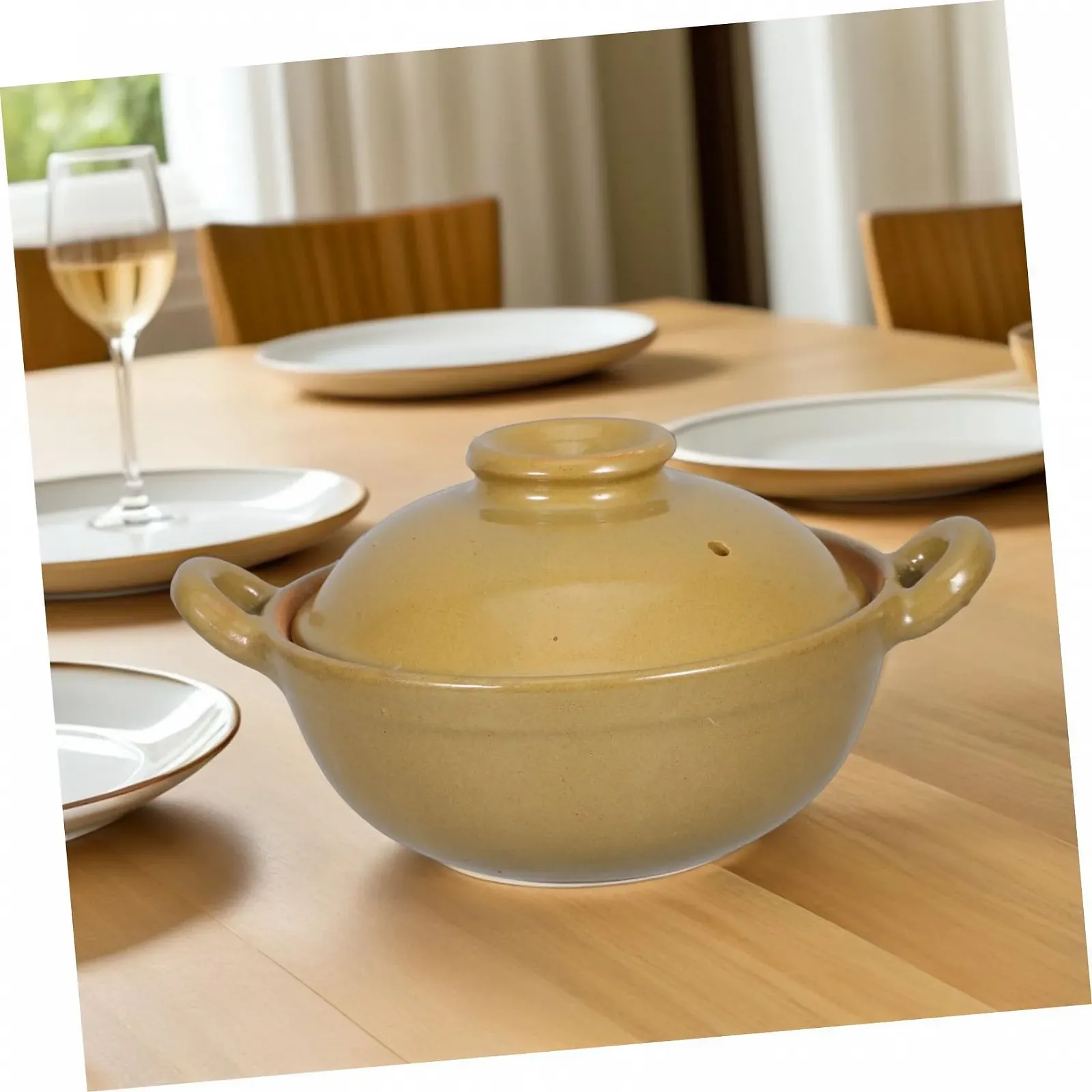 Каменный горшок VALICLUD Upgrade Version 500 мл многофункциональный с двойной ручкой, фото №9