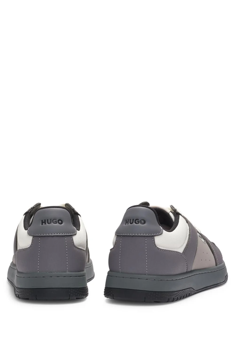 Кросівки HUGO Hadrian Tenn з різних матеріалів з імітацією шкіри нубук, фото №3