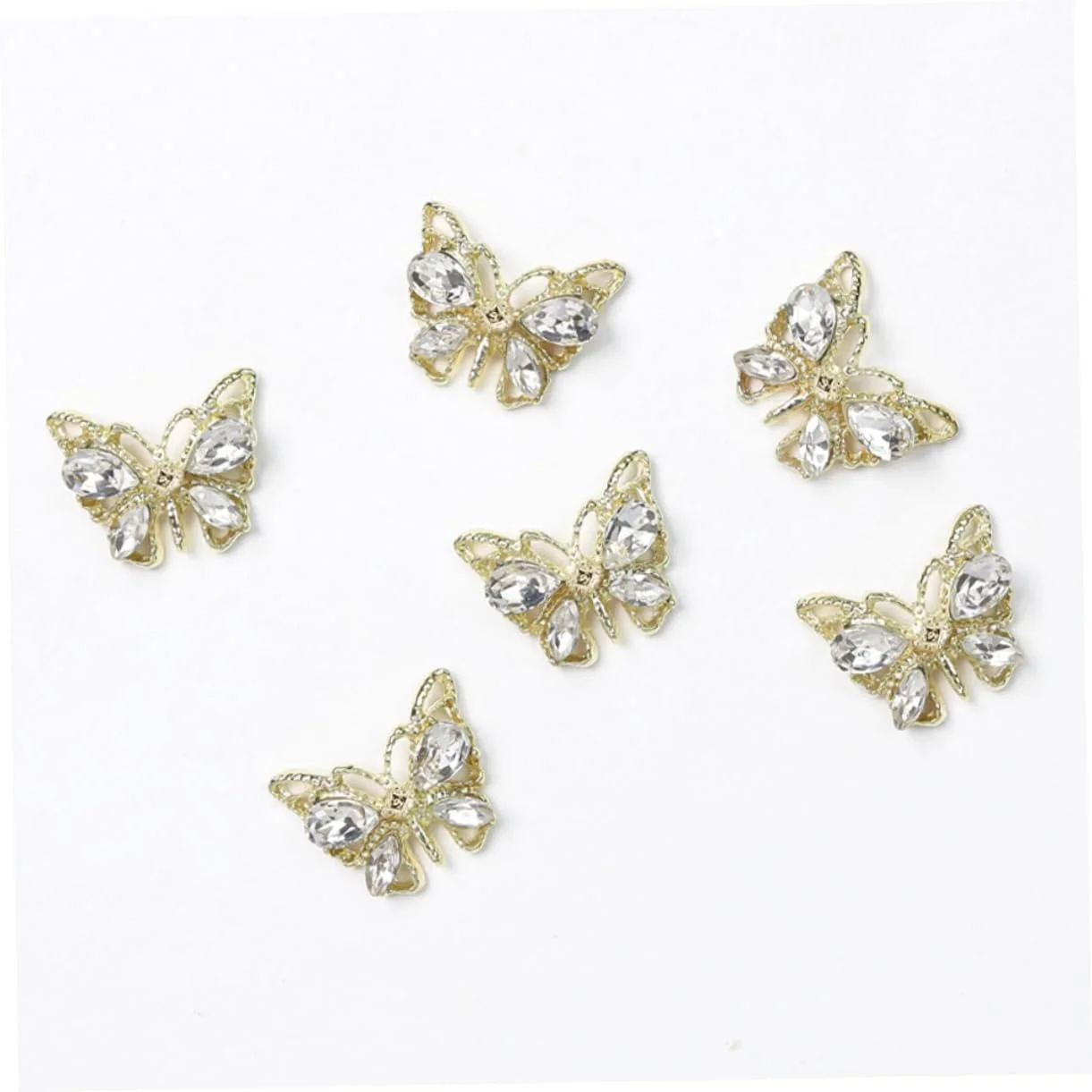 Підвіски для нігтів Метелики, аксесуари для манікюру, фото №2