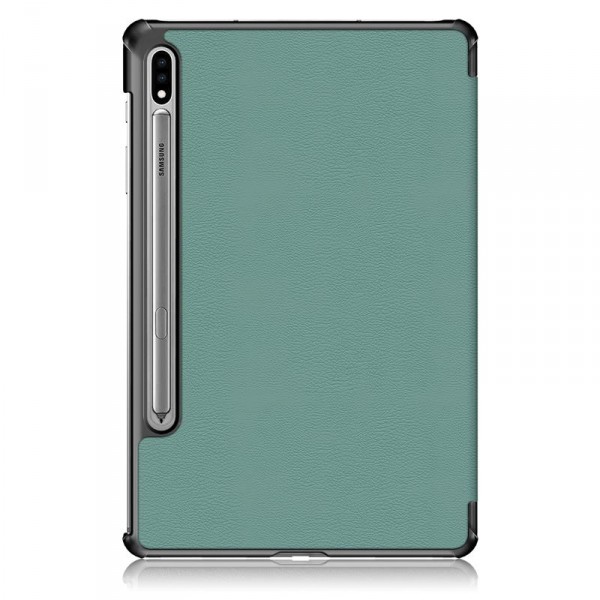 Чехол для планшета BeCover Smart книжка для Samsung Galaxy TAB S7 SM-T970 SM-T975 dark green 705227, фото №2