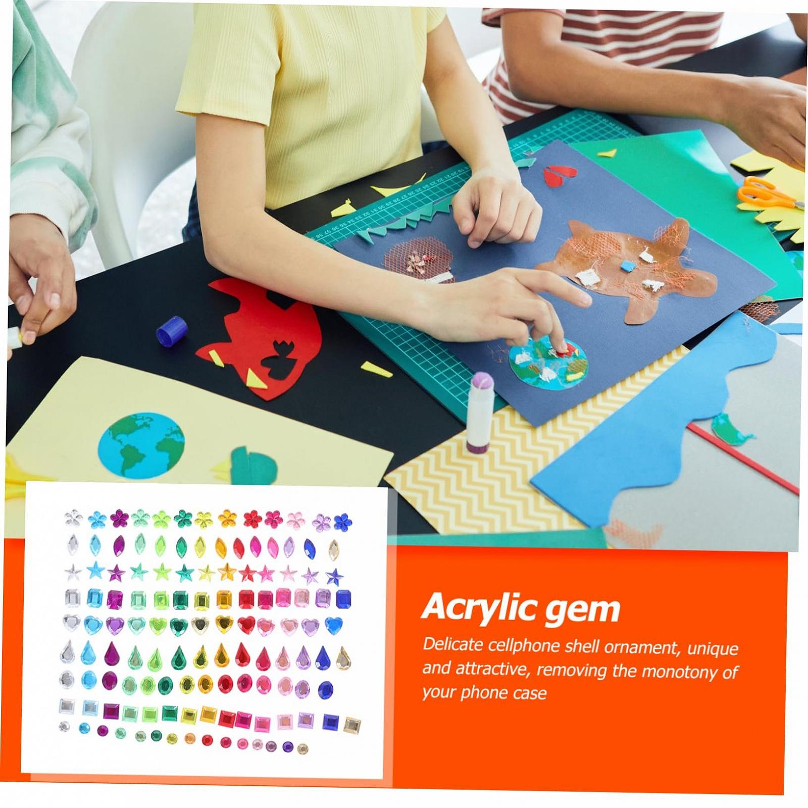 Акрилові діаманти minkissy  Різні форми Кольорові, фото №3