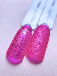 Гель-лак SHAYENNE 142 Hot Pink Glitter Pink with Glitter, 15 мл synthetic.ua - Фото 1