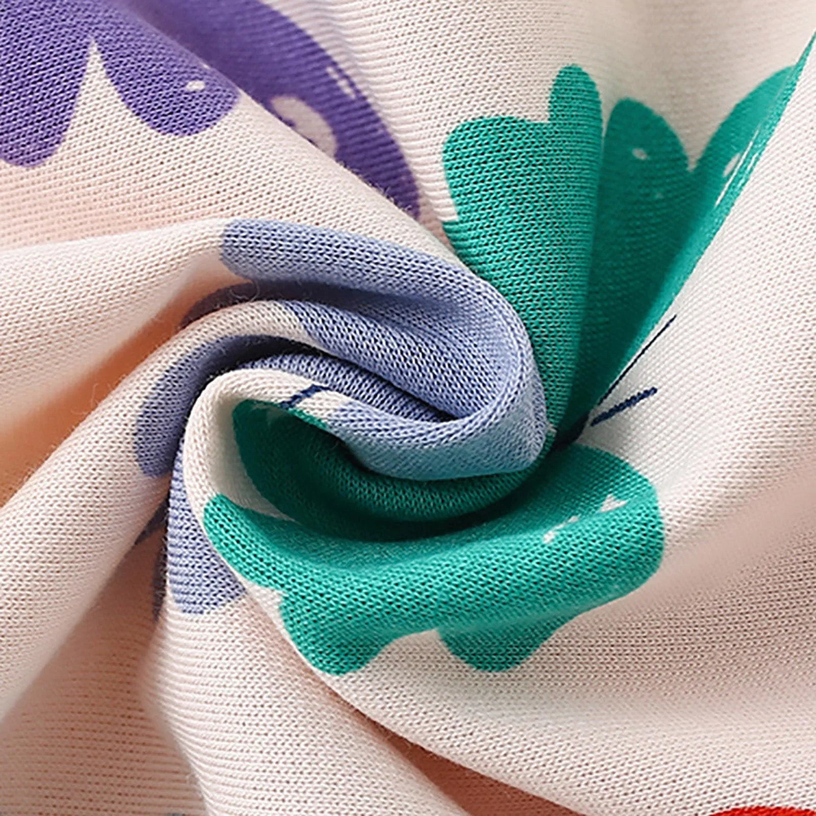 Толстовка для дівчинки з мультяшним принтом метелика, повсякденна, з круглим вирізом, фото №2