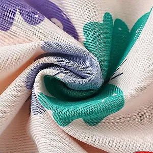 Толстовка для дівчинки з мультяшним принтом метелика, повсякденна, з круглим вирізом synthetic.ua - Фото 1