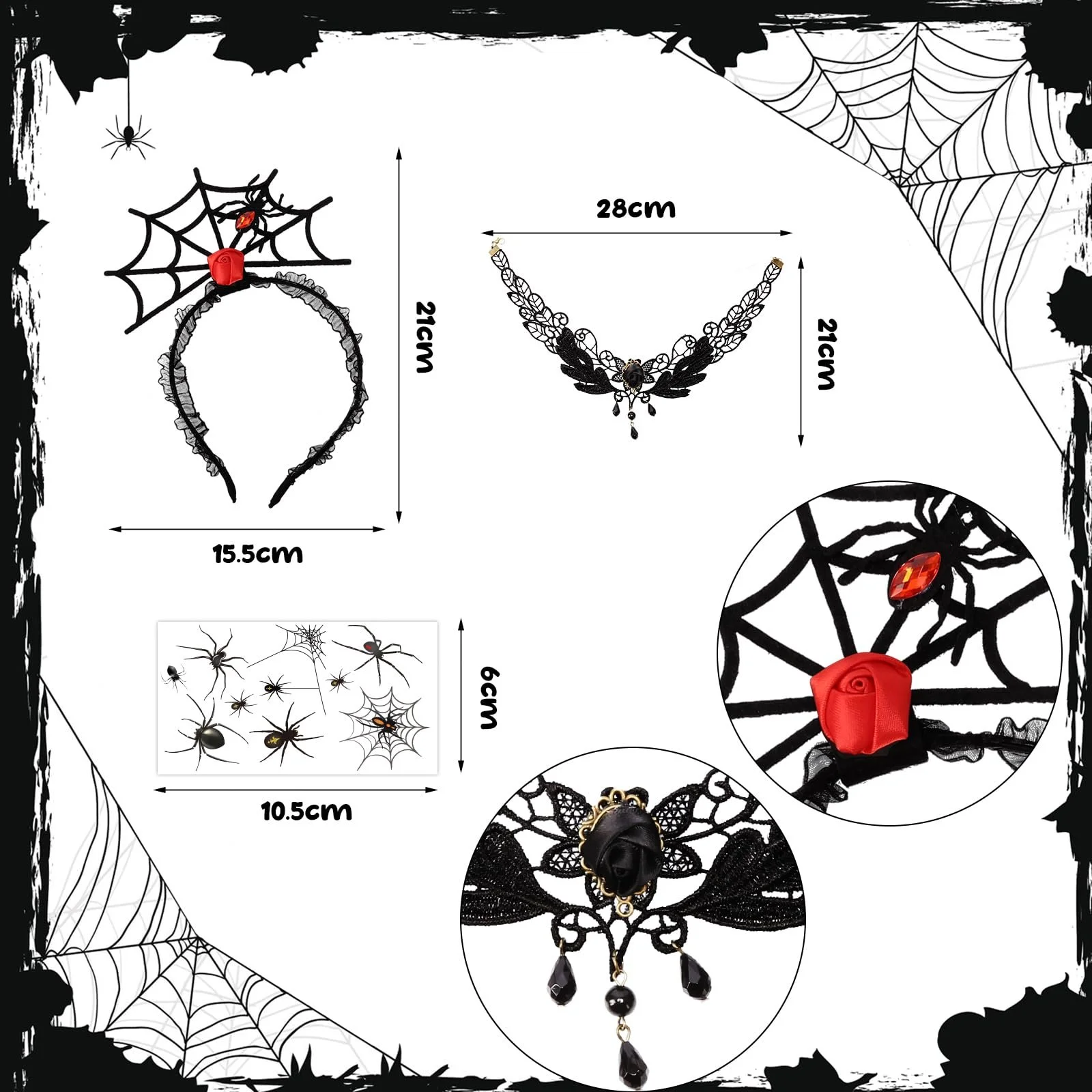 Обруч Паук (3 шт.), фото №7