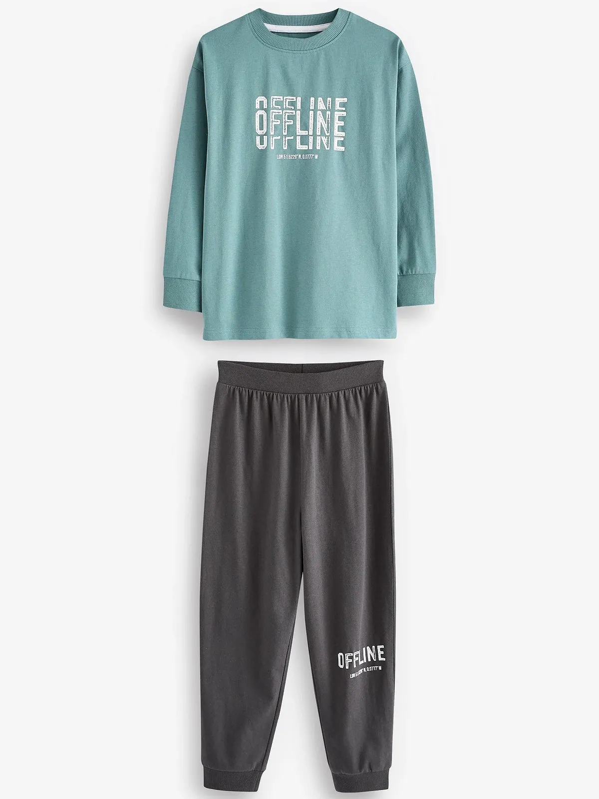 Комплект пижам NEXT 3 шт с длинными рукавами, фото №4