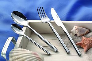 Набор столовых приборов Esmeyer Silke 142-030, 24 предмета, полированная кованая сталь 18/0 synthetic.ua - Фото 1