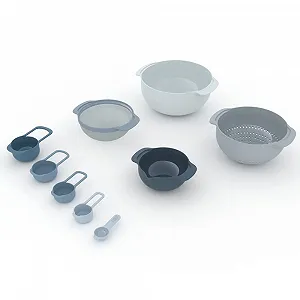 Набір кухонного приладдя Joseph Joseph Editions Nest 9 Plus Canopy Штабельований 9 предметів synthetic.ua - Фото 1