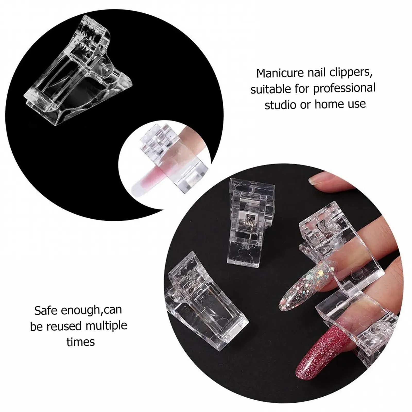 Клипсы OATIPHO для наращивания ногтей, 10 шт., для гелевых ногтей, фото №8