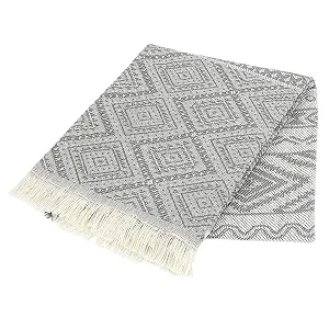 Покривало Alexandra House Living Tunez Сірий, 225 x 260 см - Фото 1