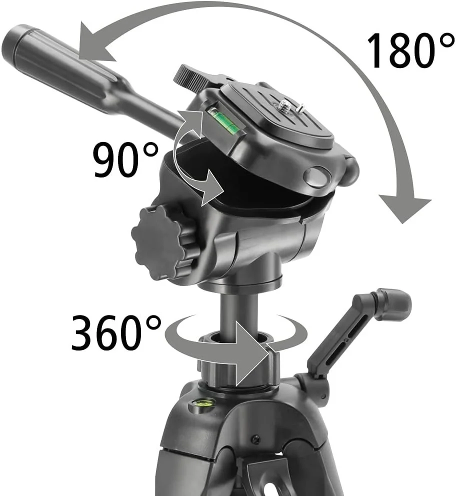 Штатив Hama Action 3D 170см Черный  (00004492), фото №4