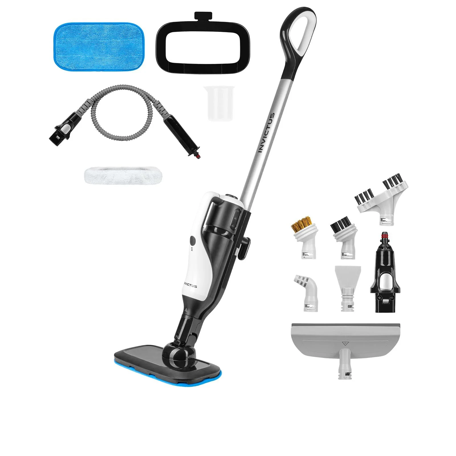 Пароочисник ручний та для підлоги Invictus 2.0 Набір 16 предметів, фото №1 Пароочисник ручний та для підлоги Invictus 2.0 Набір 16 предметів, фото №1