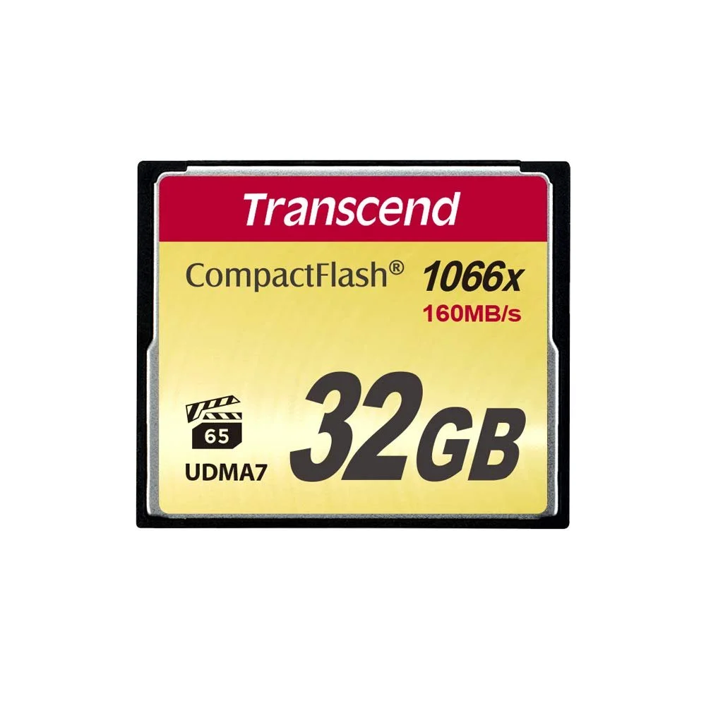 Memory Card Transcend CompactFlash 1000 32GB 160/120 МБ/с, фото №1 Memory Card Transcend CompactFlash 1000 32GB 160/120 МБ/с, фото №1