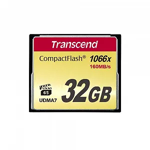 Memory Card Transcend CompactFlash 1000 32GB 160/120 МБ/с - Фото 1