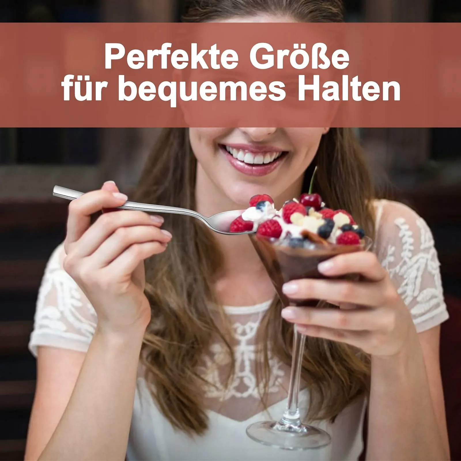 Ложка для кави HaWare з нержавіючої сталі, чайна, фото №4