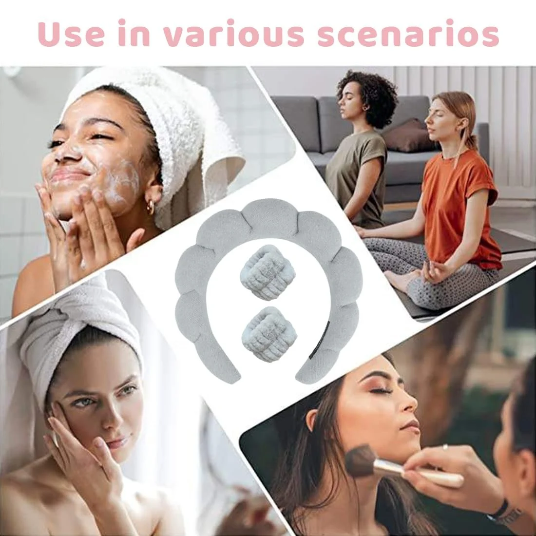 Обруч на голову Spa Bowknot Жіноча, фото №6