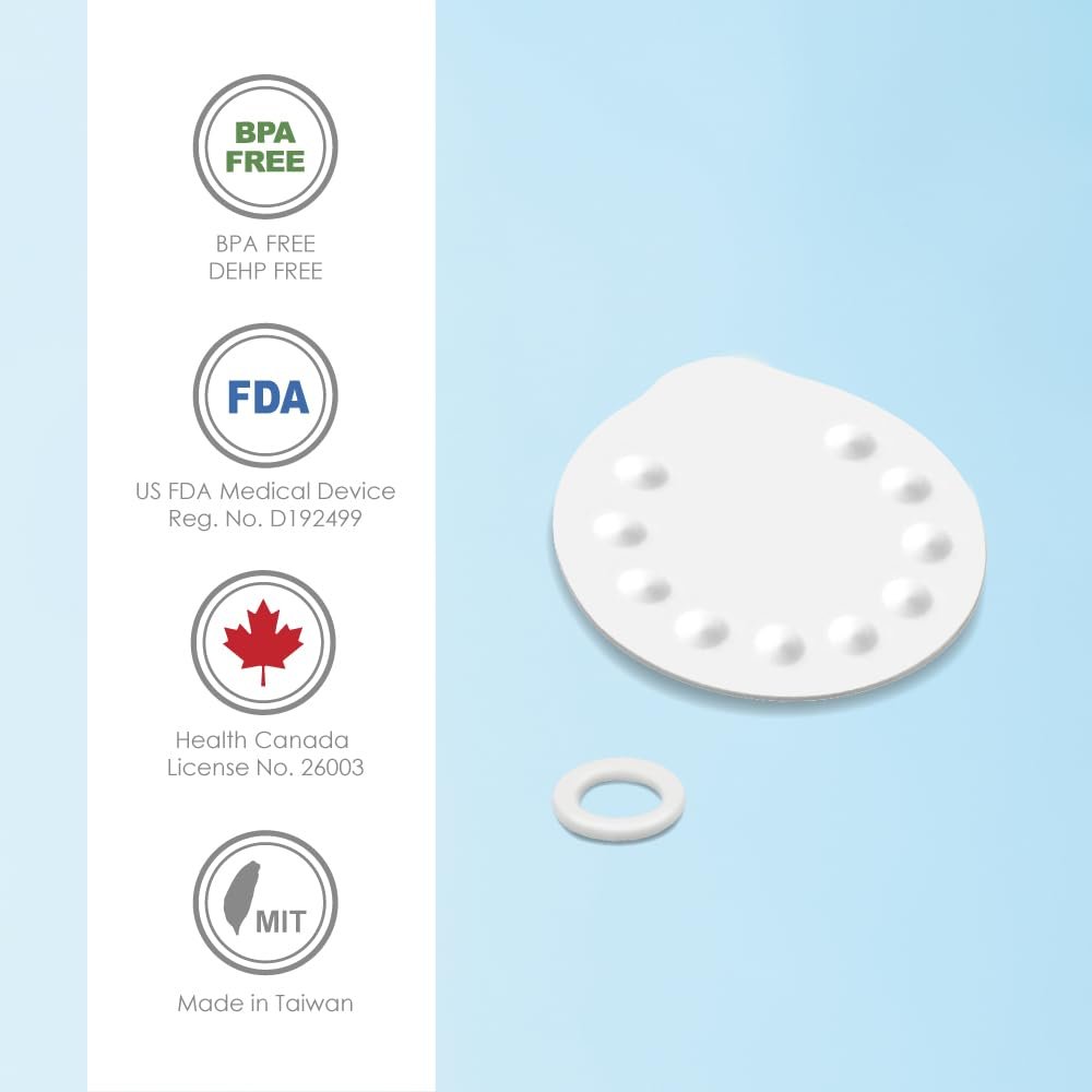 Уплотнительное кольцо и мембрана для Medela Harmony, фото №2 Уплотнительное кольцо и мембрана для Medela Harmony, фото №2