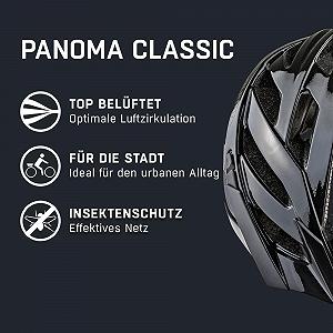 Шлем ALPINA PANOMA Classic - легкий, с оптимальной вентиляцией, велосипедный шлем для туризма, с возможностью установки светодиодного фонаря, для взрослых synthetic.ua - Фото 1