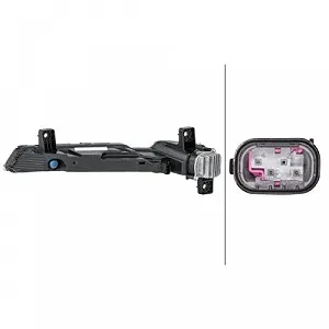 Указатель поворота HELLA 2BE 012 170-061 для PORSCHE, передний правый synthetic.ua - Фото 1