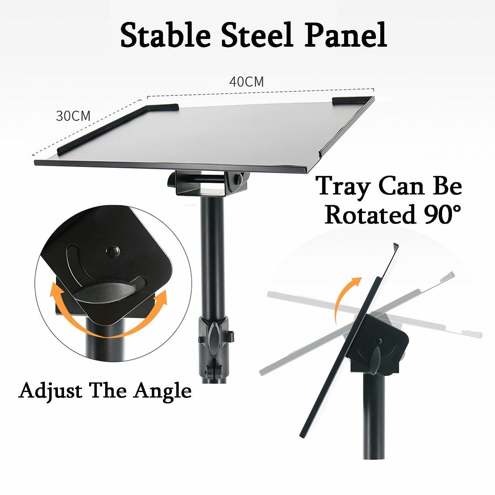 Напольная Стойка для Ноутбука Стальная Регулируемая 89-150 см, фото №5