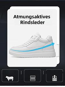 Кросівки MEIION на платформі з невидимою п'ятою 8 см synthetic.ua - Фото 1