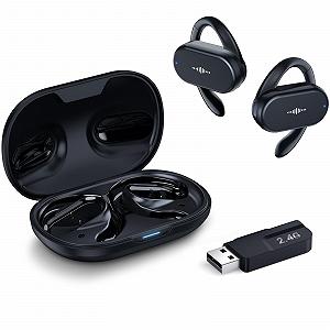 Наушники Krysenix Gaming Earbuds Открытые с 2.4 GHz Донглом Беспроводные Bluetooth 5.3 с Микрофоном Мульти-Угловая Регулировка - Фото 1