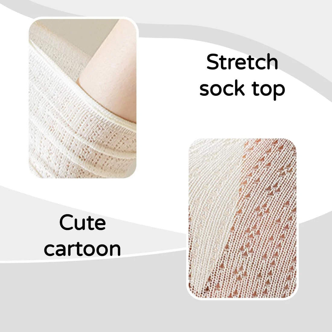 Шкарпетки Жіночі з оборками М'які, 2 пари, фото №5