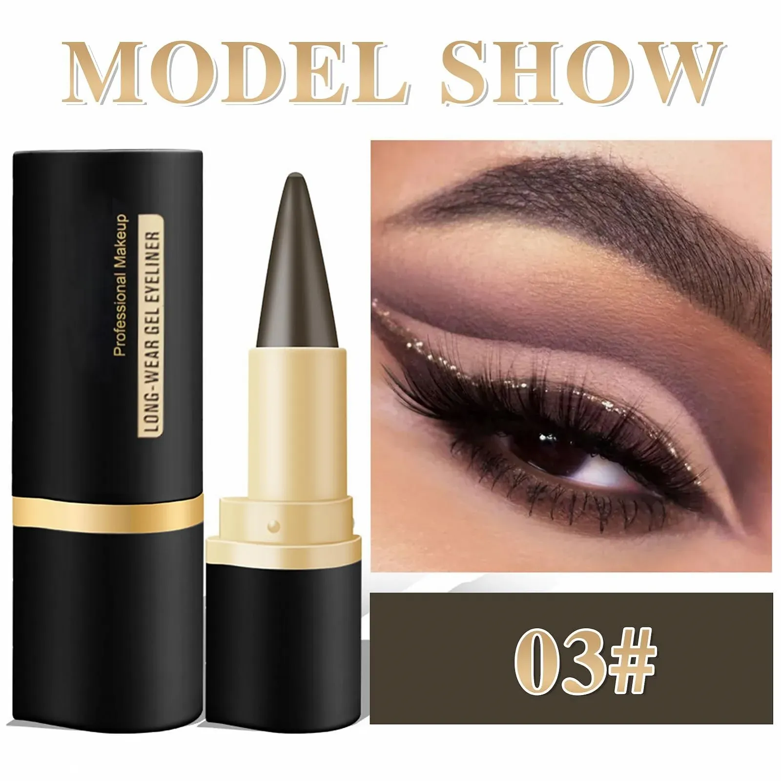 Карандаш-тени для век, не размазывающиеся, Водостойкий, фото №2 Карандаш-тени для век, не размазывающиеся, Водостойкий, фото №2