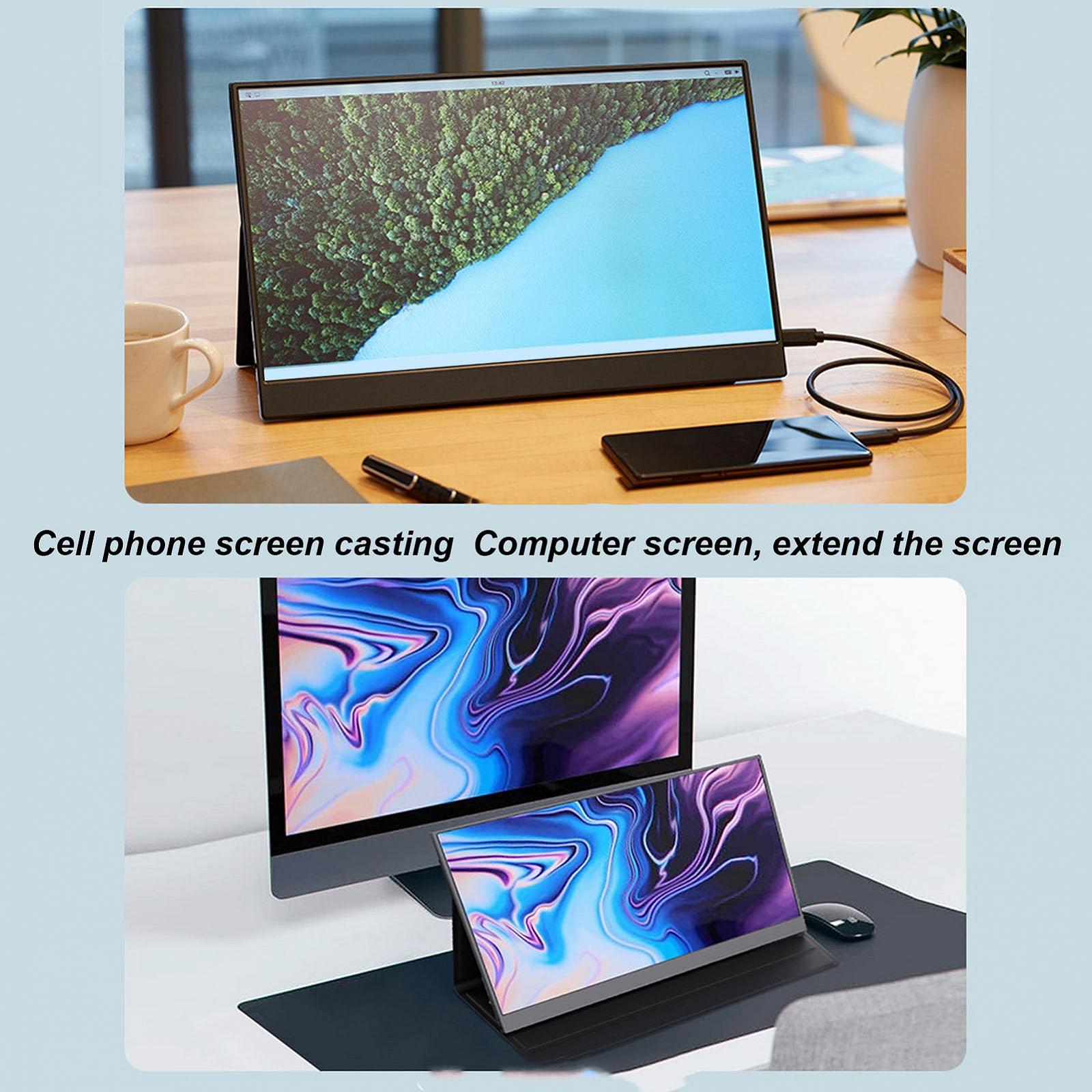 Монитор Plyisty Portable 16.1 Дюймов 1920 x 1080 IPS, фото №4