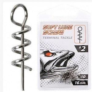 Штопор для силікону Soft Lure Screw 3 14mm 10шт/уп. Select - Фото 1