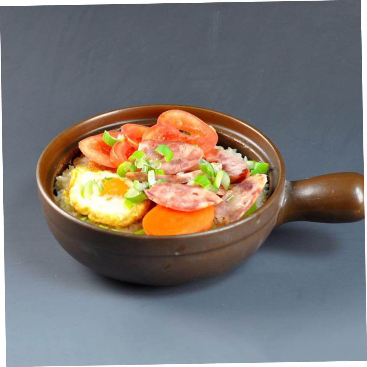 Горщик для рису керамічний TOPBATHY З літієвої кераміки з кришкою Малий Антипригарний для плити, фото №9