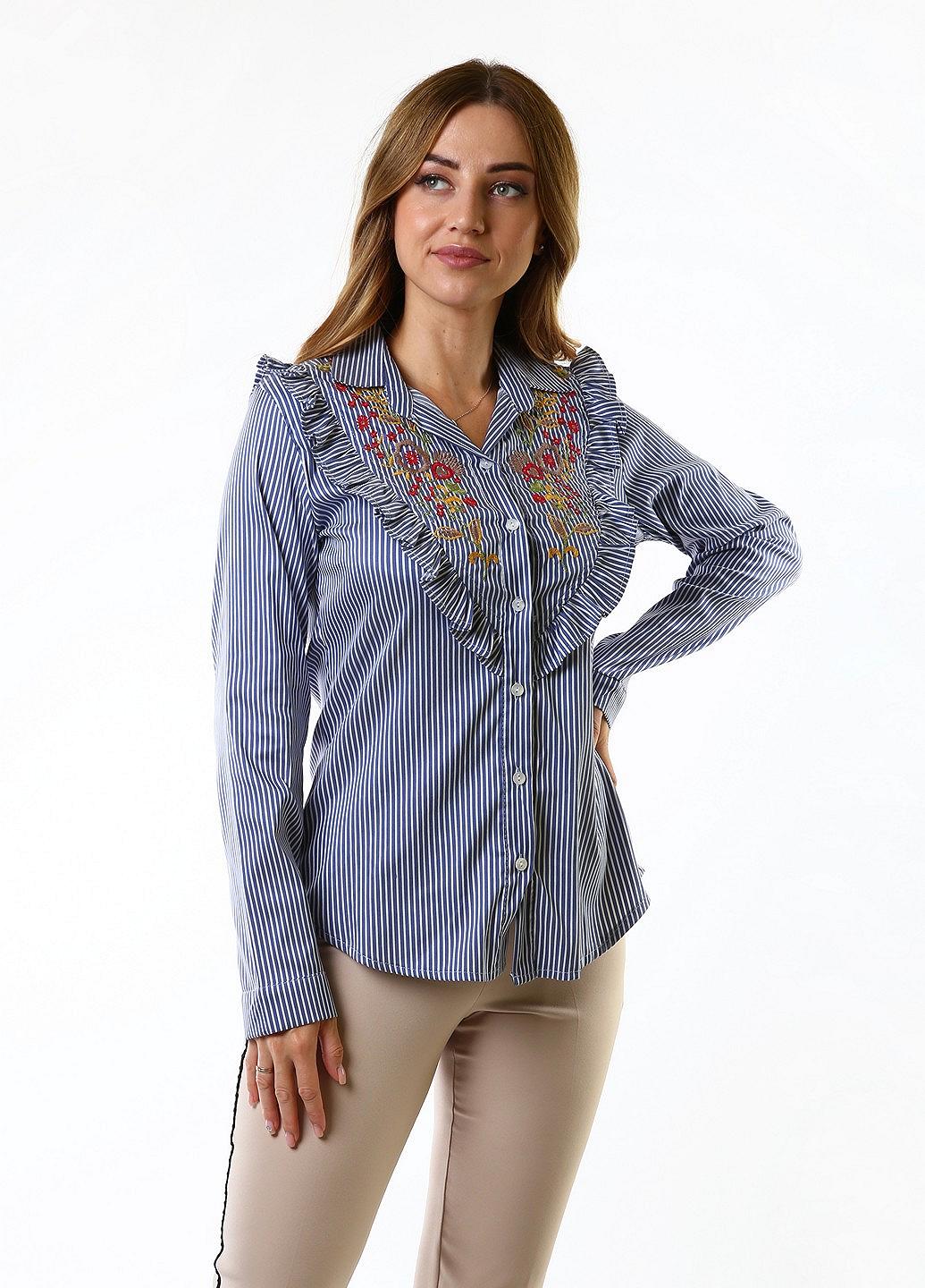 Рубашка MYS M Голубой (POA-17012-11-Blue), фото №1