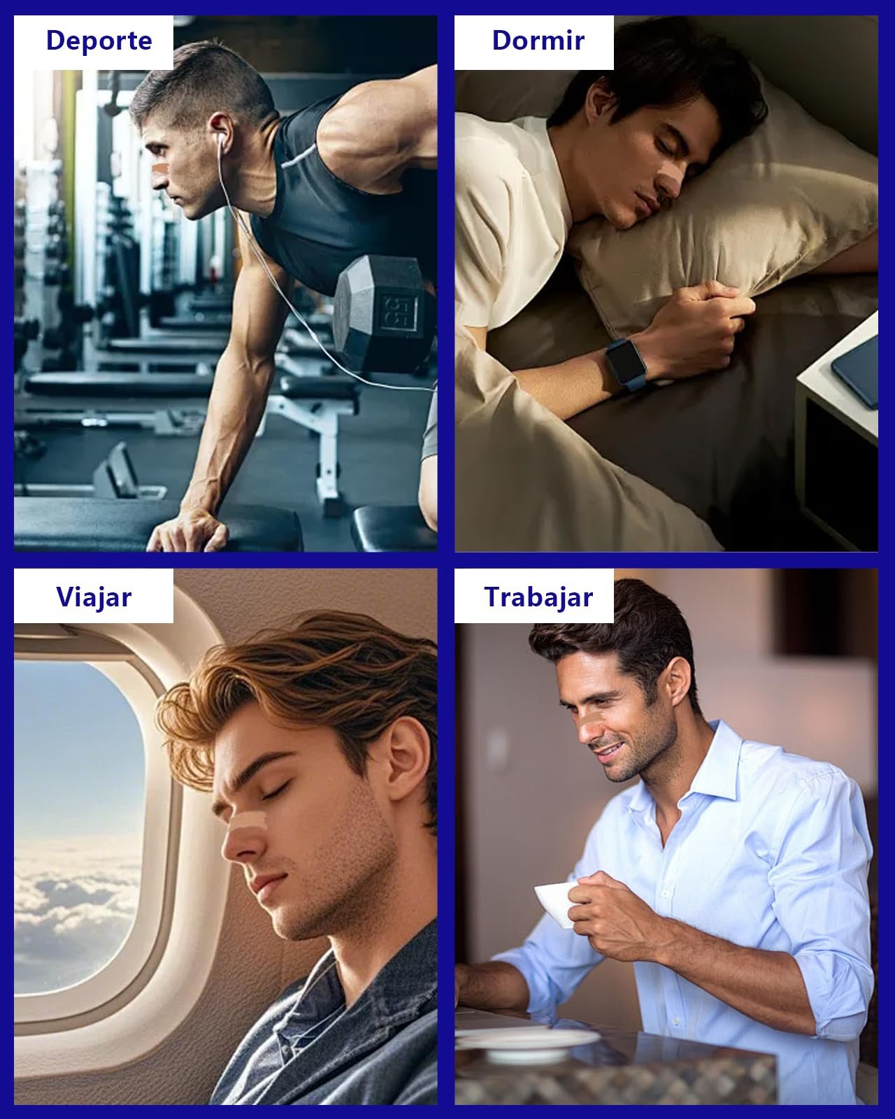 Полоски от храпа 120 шт. Улучшают дыхание, помогают заснуть, фото №6