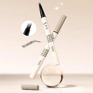 Карандаш для бровей Microblading 4-Tips 3D Long-Lasting 5 мл Черный synthetic.ua - Фото 1