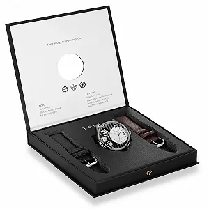 Чоловічий Годинник CIVO Аналоговий Шкіряний Ремінець Кварцовий synthetic.ua - Фото 1