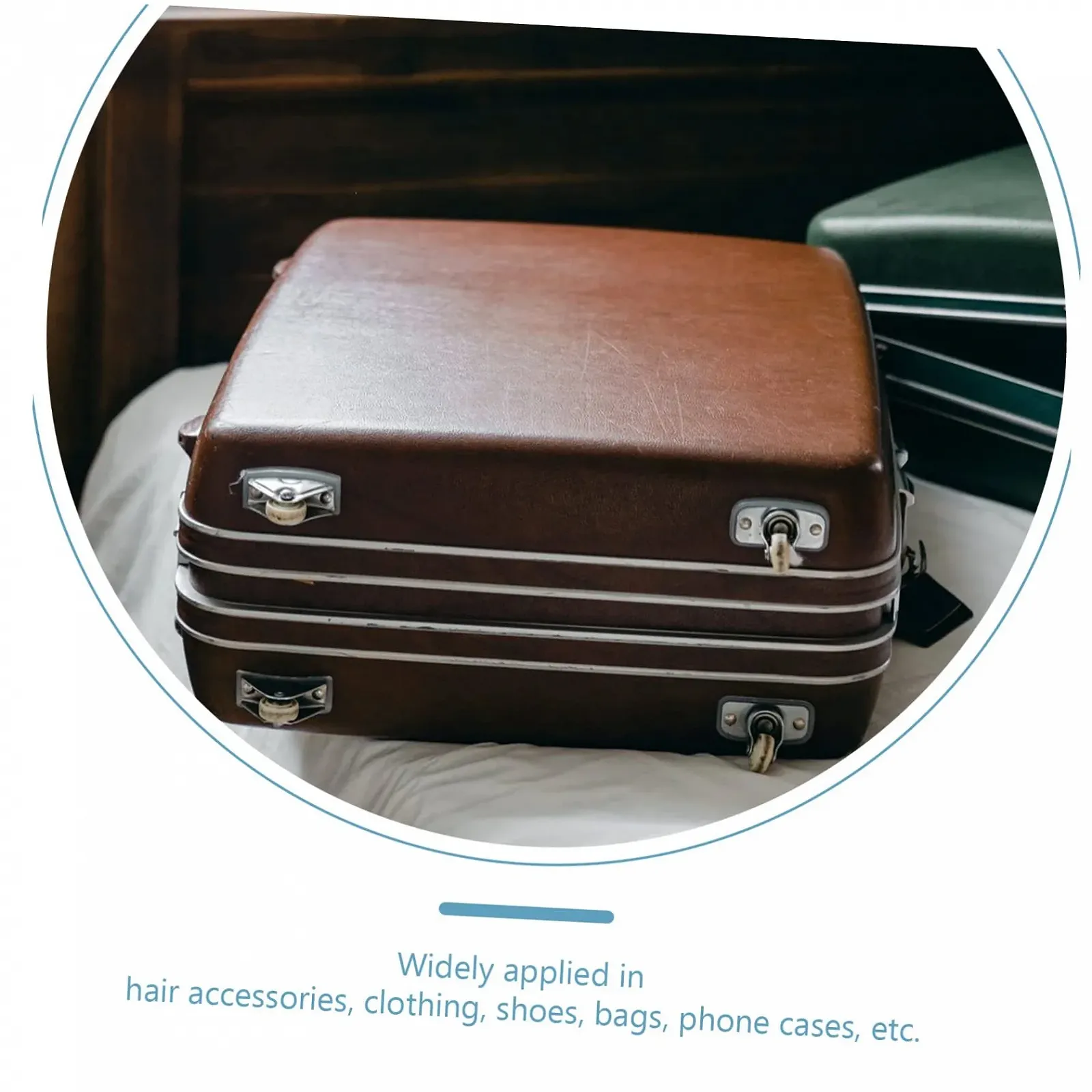 Стразы 18 x 25 мм Operitacx Bastelbedarf Павлин, 100 шт, фото №7