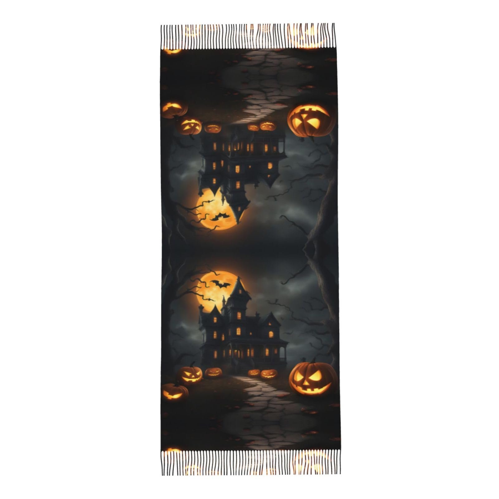 Шаль LNNIUK Halloween з принтом, фото №4